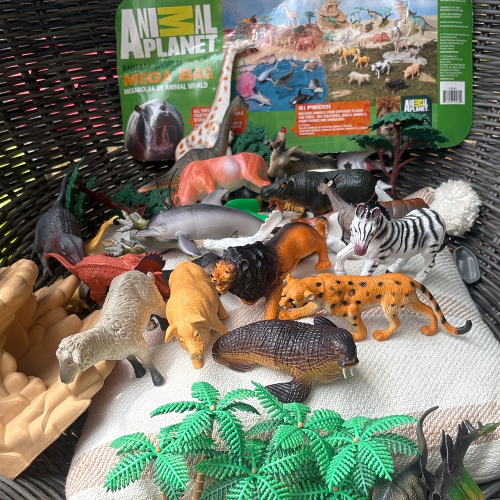 Mega Bag Assorted Animal Figures - Multicolor